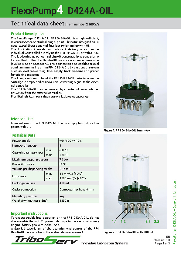 flexxpump fp4 d424a oil 210957 en